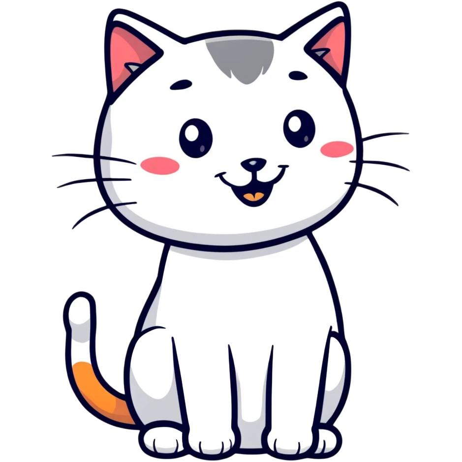 cat smiling emoji