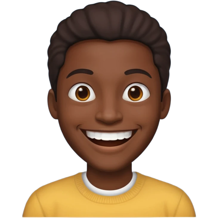 make the person a black person emoji
