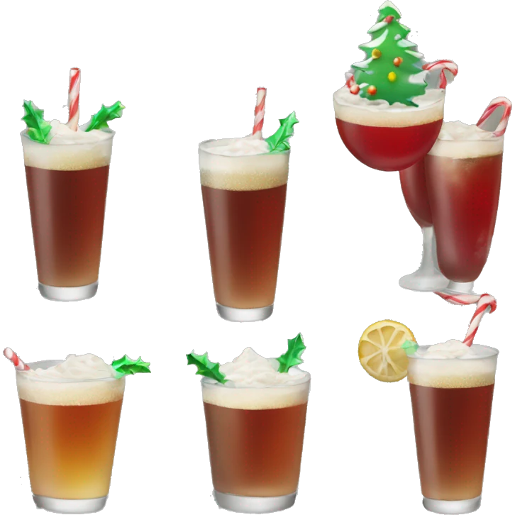 Christmas drink  emoji