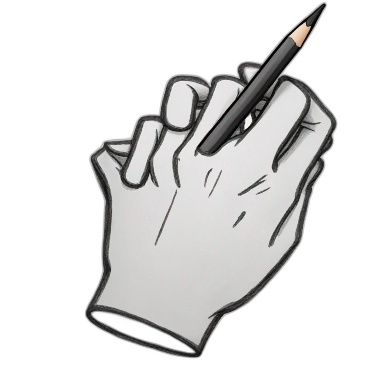 hand sketching picture emoji