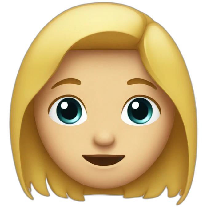 Shy emoji