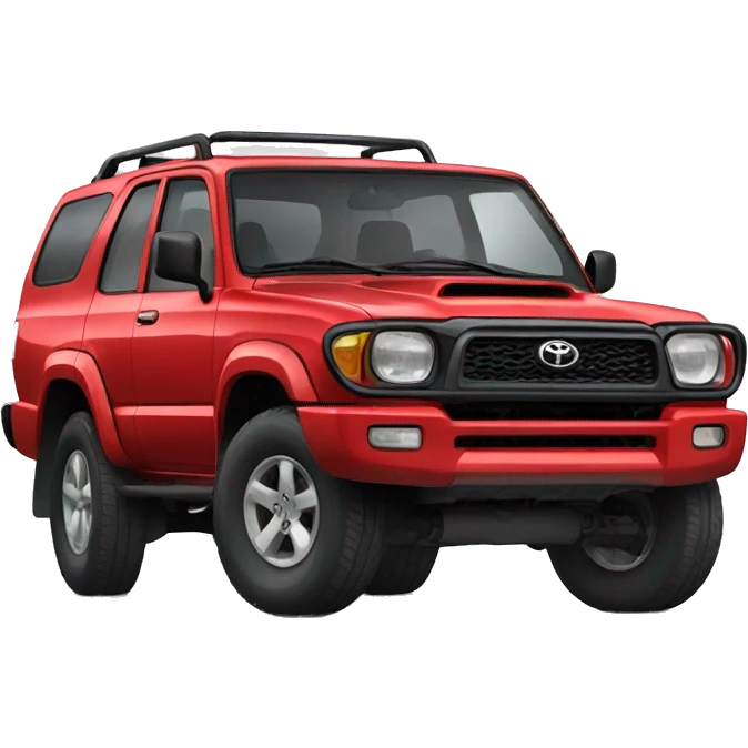 red toyota surf emoji