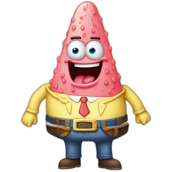 Patrick star spongebob emoji