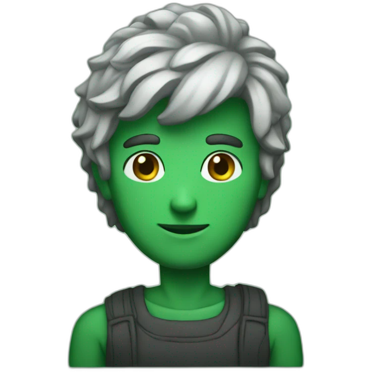 man emerald emoji