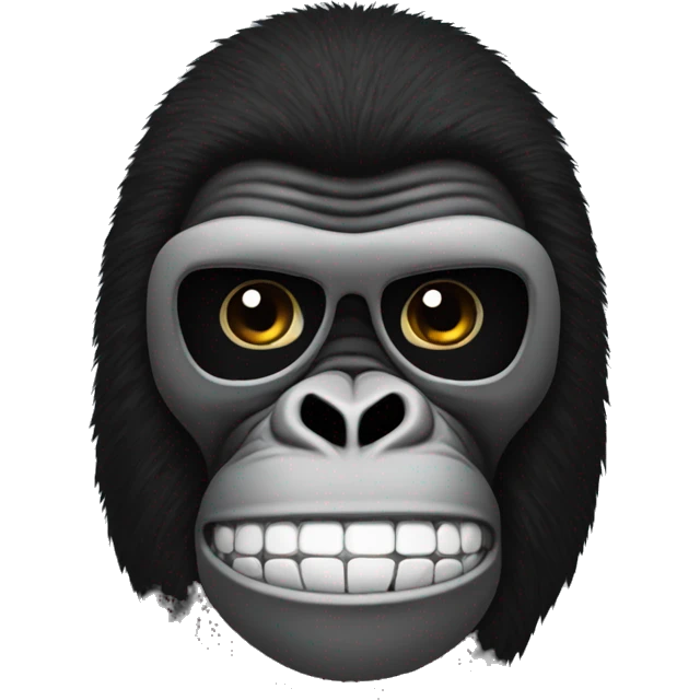 Ski mask gorilla  emoji