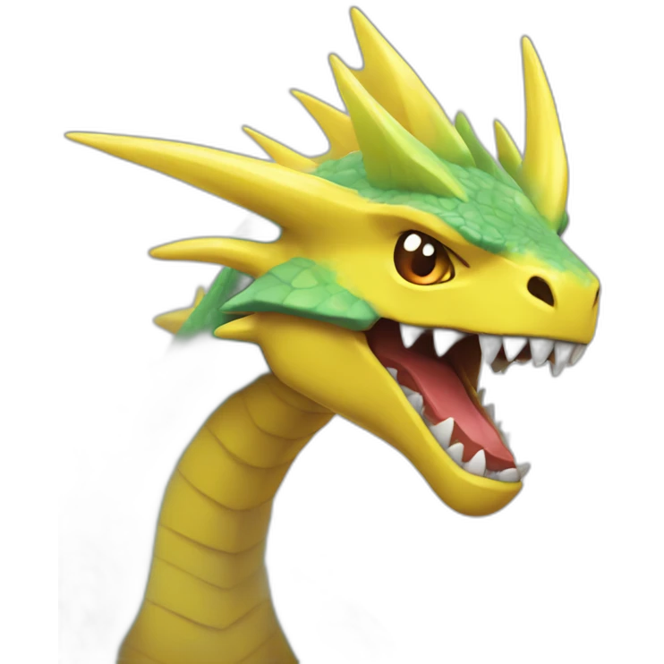 Pokémon Drago feu emoji