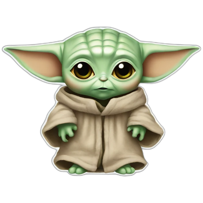 Baby yoda emoji