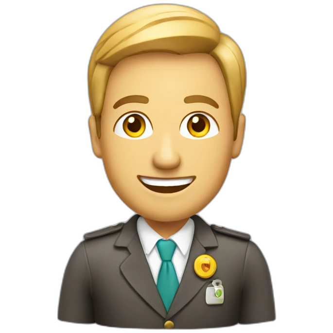 travel agency advisor emoji