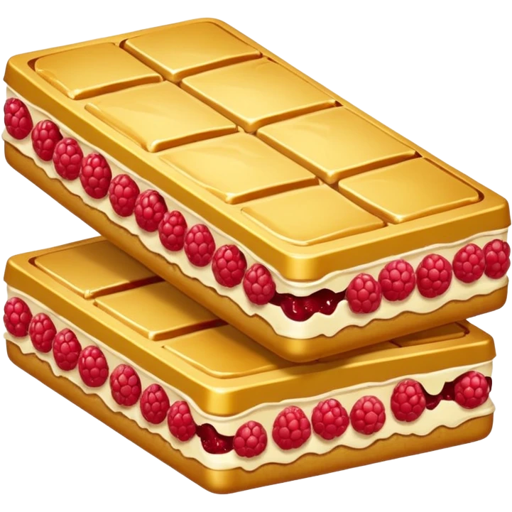 Raspberry Jam Center Bars emoji