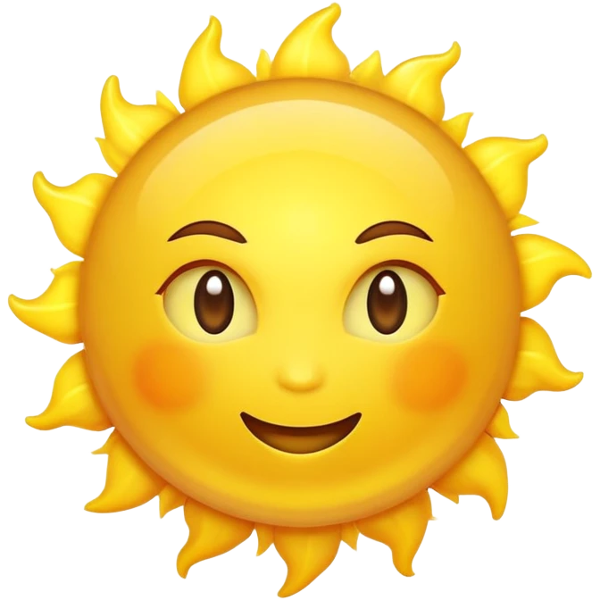 sun  emoji