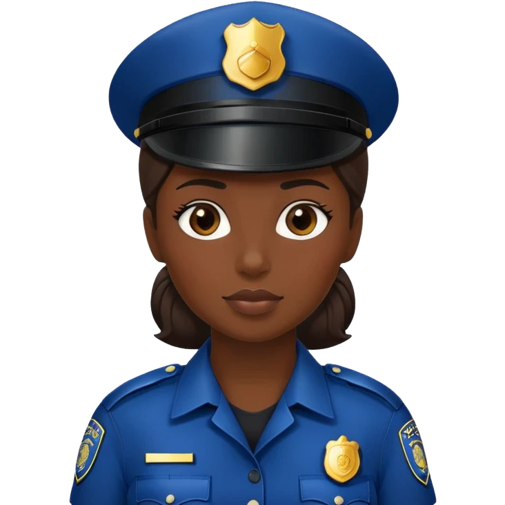 Female police officer emoji