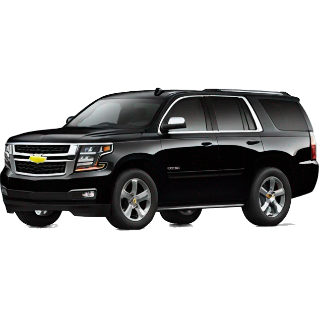 Black 2020 chevy tahoe emoji