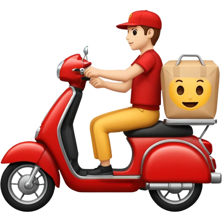 
Free fast food Delivery emoji