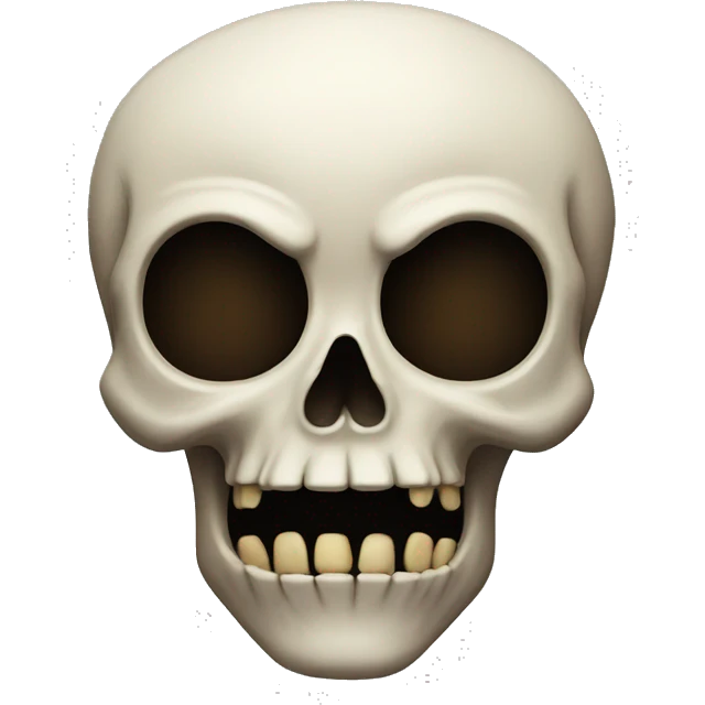 skull with ears emoji
