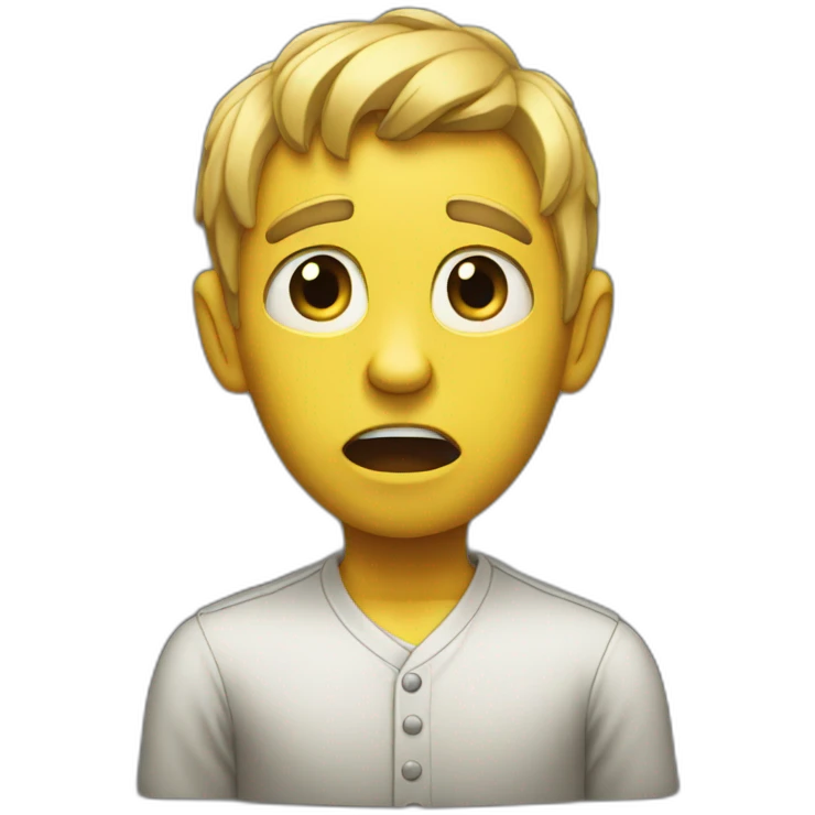 Pleading emoji