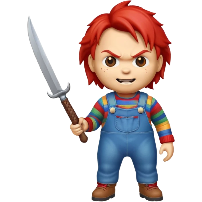 Un emojin de chuky emoji