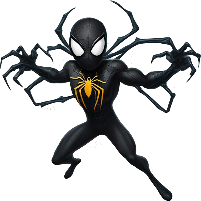 Spider-Man symbiote emoji