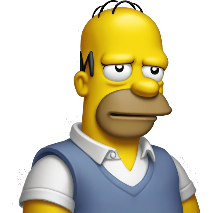 Homer simpsons emoji