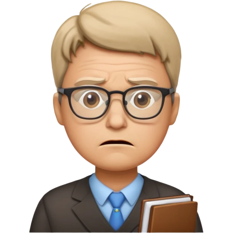 stressed teacher emoji
