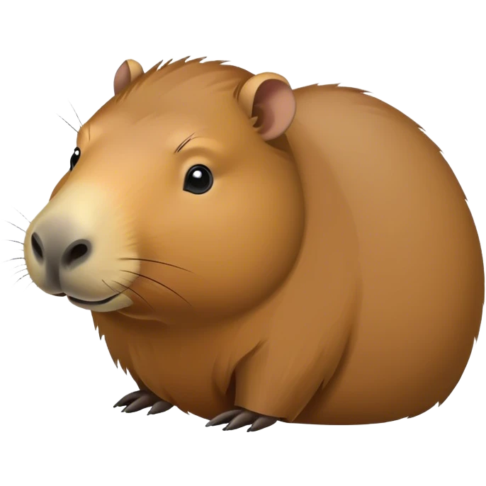Capybara emoji