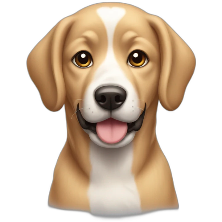 Chien mignon emoji