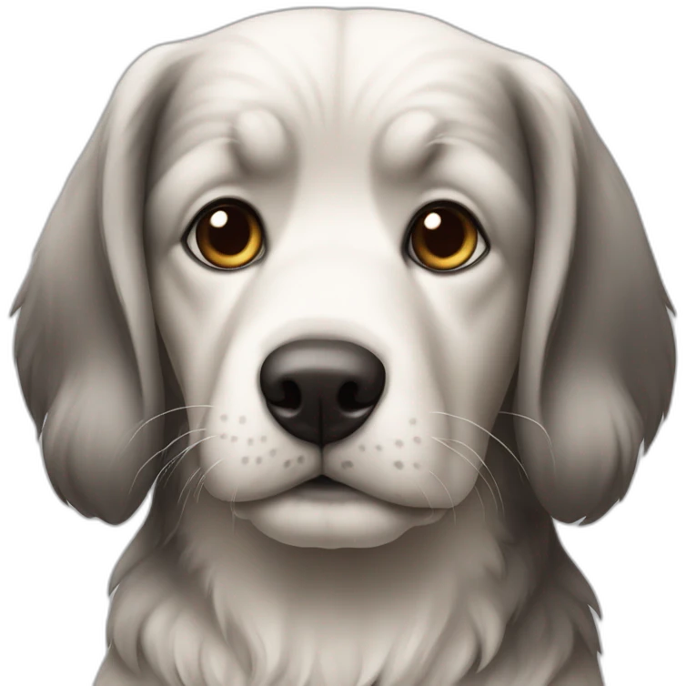 Chien sur chat emoji