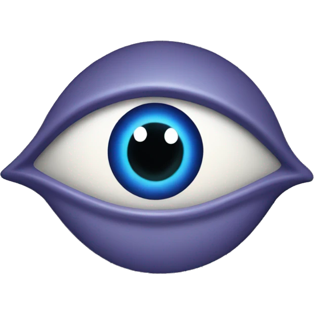 The evil eye  emoji