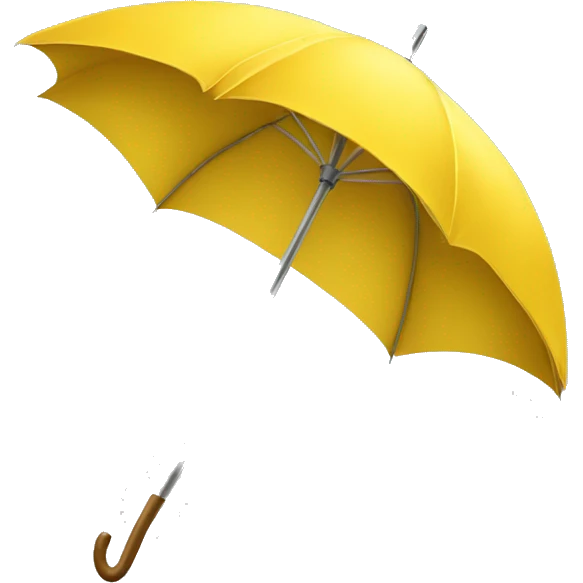 yellow umbrella emoji