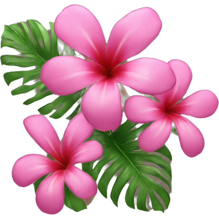 Tropical flowers emoji