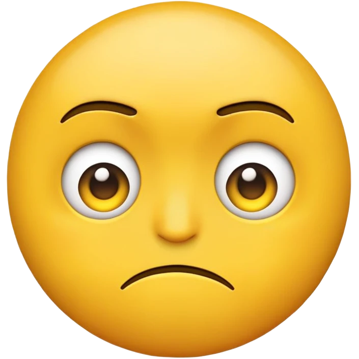 emoji face doing dirty look emoji