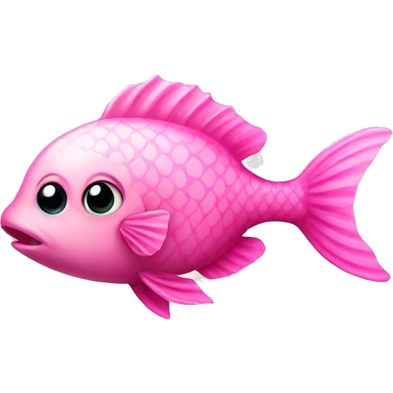 cute fish pink emoji
