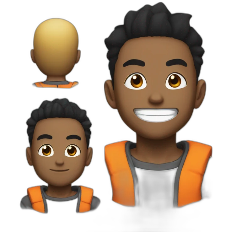 Gokublack anime emoji