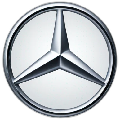 Mercedes benz logo emoji