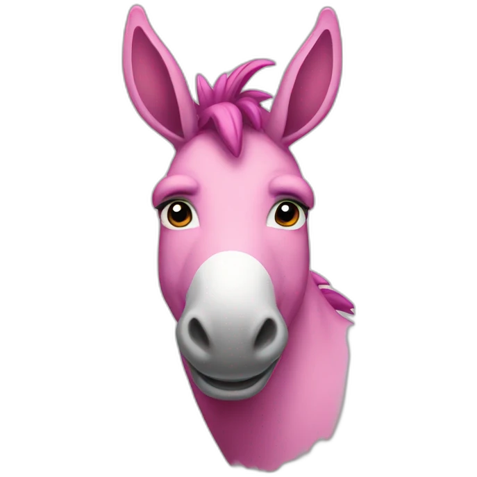 pink-donkey emoji