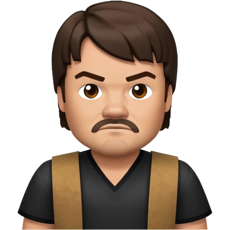 JACK BLACK FROM THE MINECRAFT MOVIE emoji