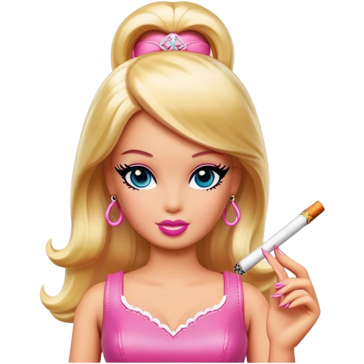 barbie smokes emoji