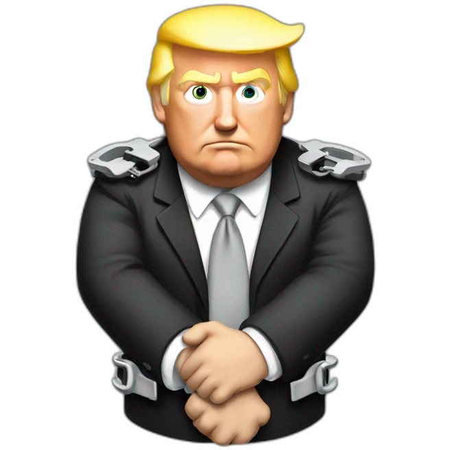 trump-in-handcuffs emoji