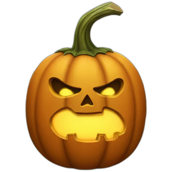 jacked pumpkin emoji