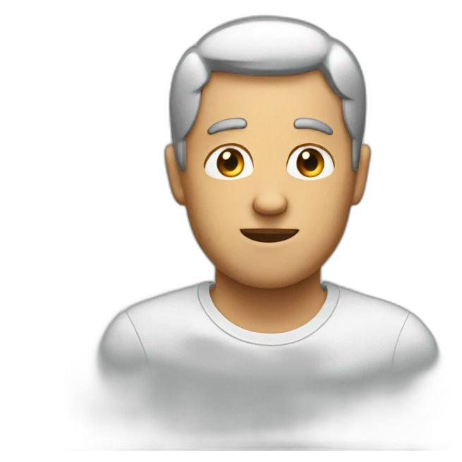 man facing backwards emoji