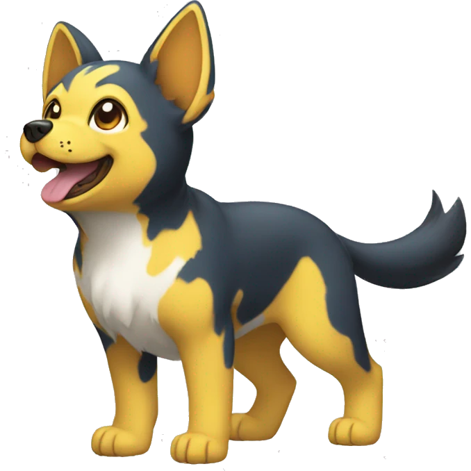 Electric Dog Pokémon emoji