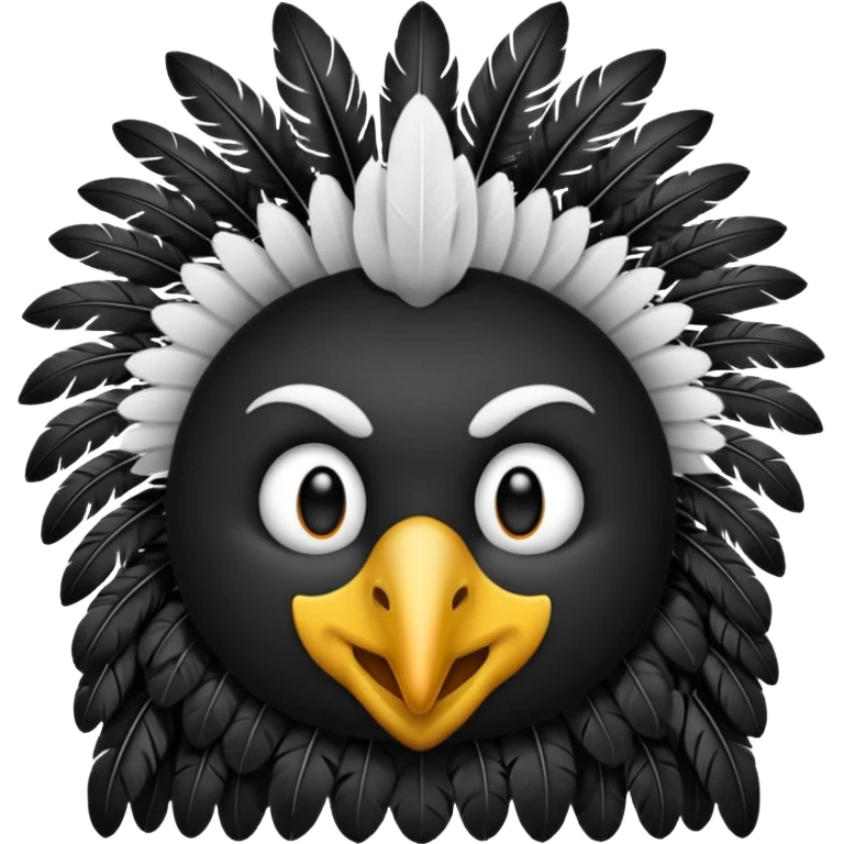 Haz un emogi de un pájaro cóndor emoji