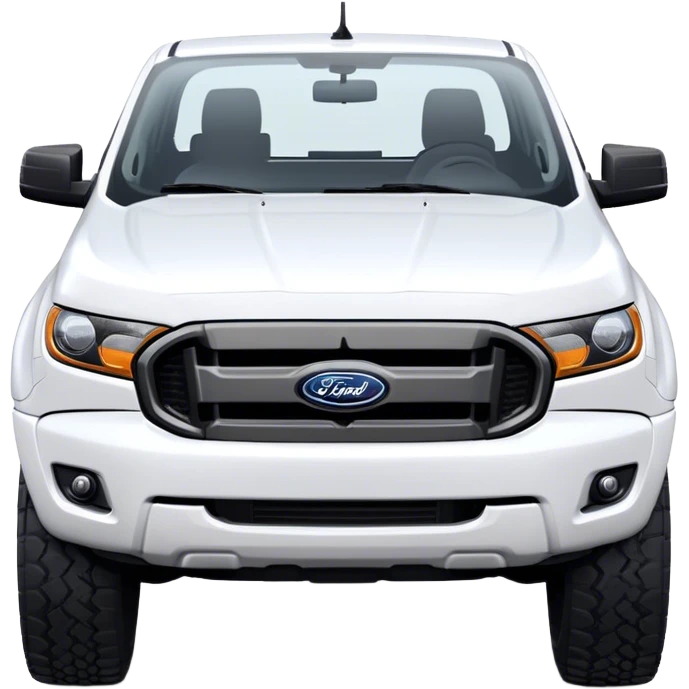Ford Ranger - Ford (Model Year: 2024) (Iconic colour: White) emoji