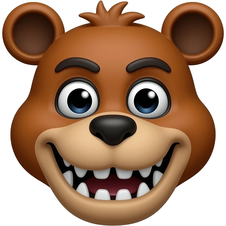 Cctv footage of Freddy fazbear emoji