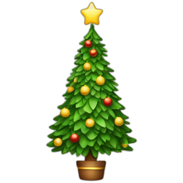 Christmas tree  emoji
