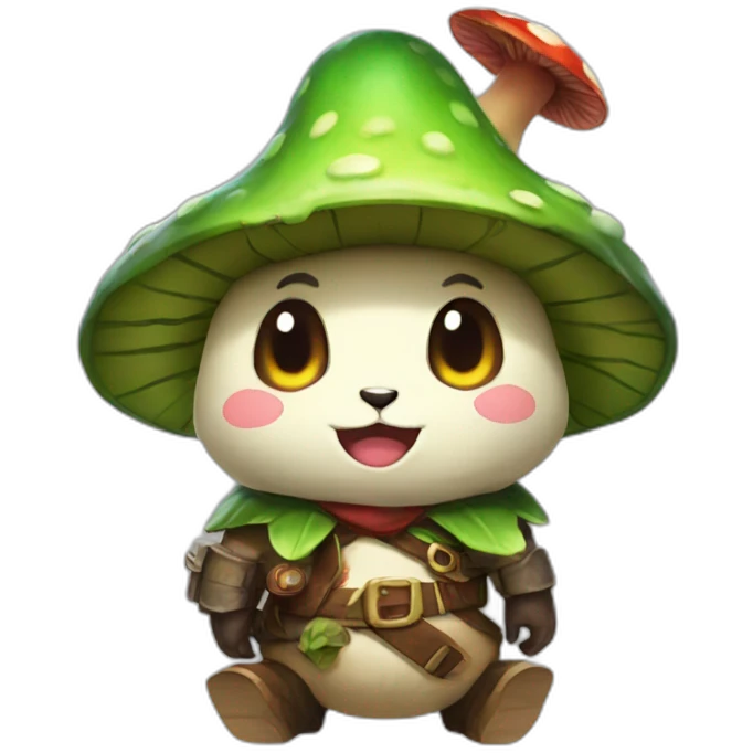 mushroom teemo emoji