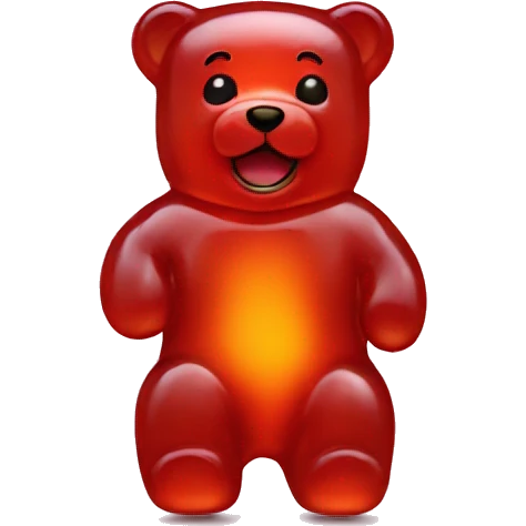 Gummy bear emoji