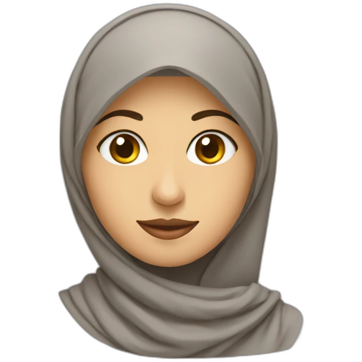 Isra + woman + muslim emoji