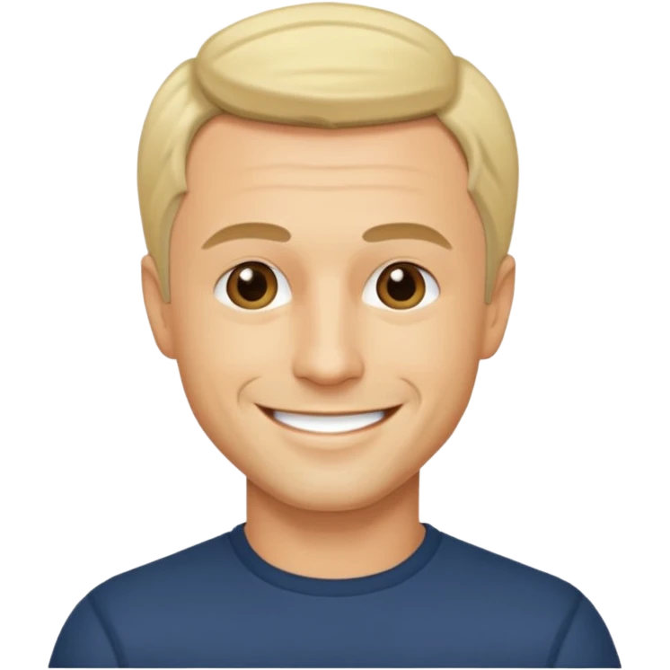 Freddie Prinze Jr, blonde hair, emoji