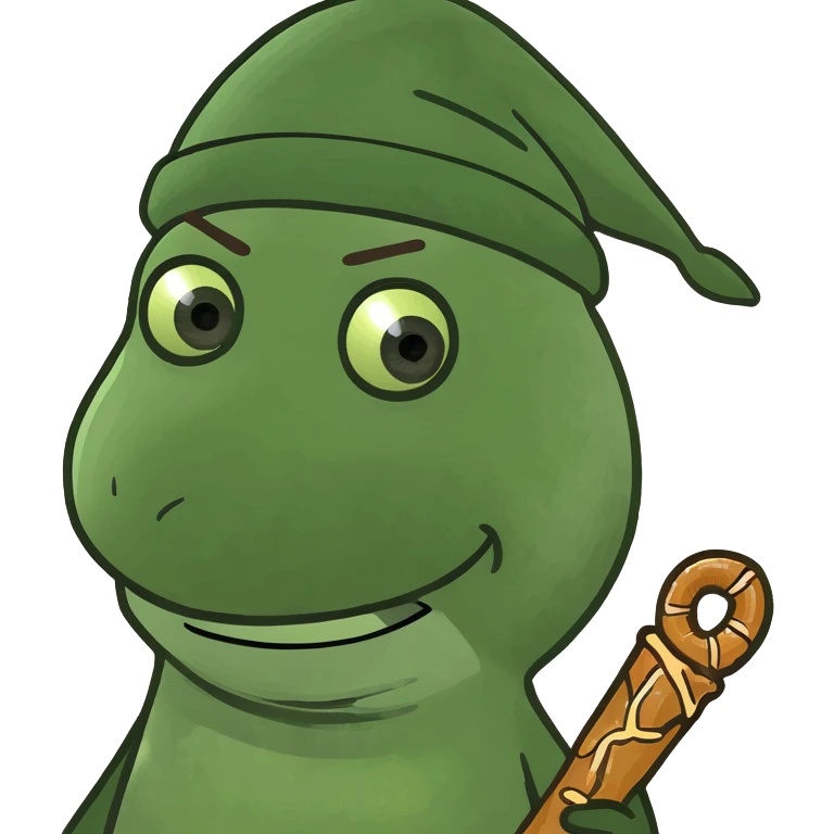 pretzel stick with a happy face and magic hat emoji