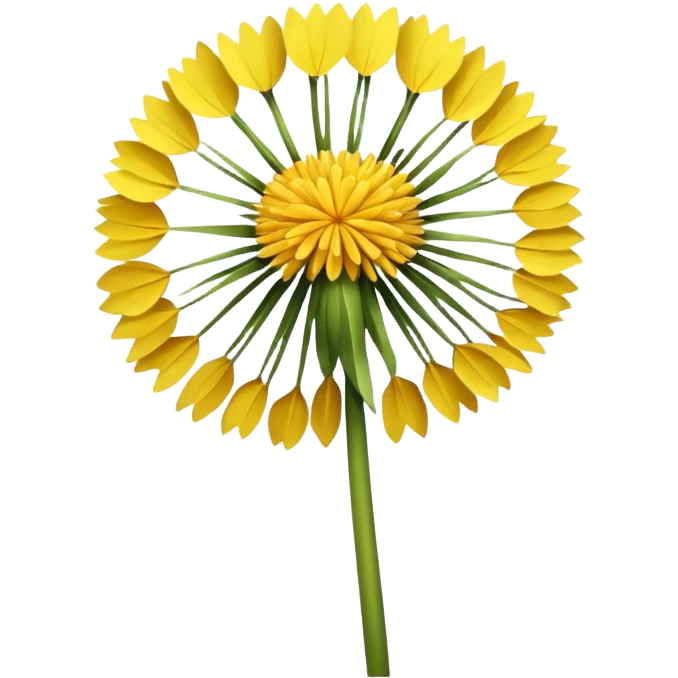 Dandelion flower emoji for bio emoji